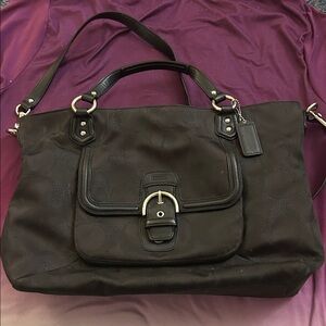 Coach Campbell signature Izzy Satchel